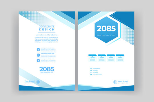 Template vector design for Book cover, Brochure, Annual Report, Magazine, Poster, Corporate Presentation, Portfolio, Flyer, layout.
