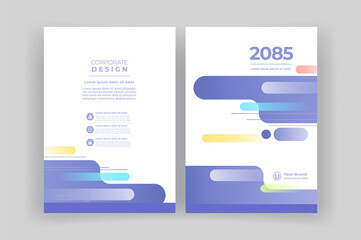 Template vector design for Book cover, Brochure, Annual Report, Magazine, Poster, Corporate Presentation, Portfolio, Flyer, layout.
