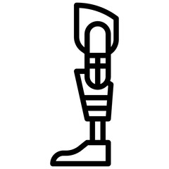 PROSTHESIS line icon