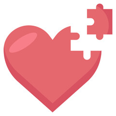 HEART1 flat icon