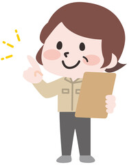 点検作業をおこなう作業員