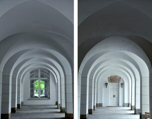 Obraz premium arches of the church