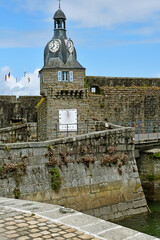 Concarneau, France - may 16 2021 : the old city