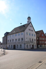Rathaus der Stadt Bad Wurzach in Baden-Württemberg