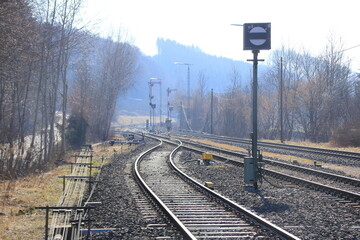 Bahnstrecke zwischen Alttann und Rossberg 
