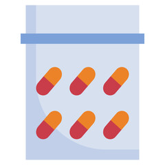 PILL2 flat icon