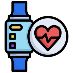 HEALTH filled outline icon