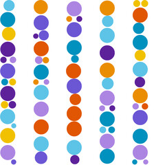 color circle point vector background texture