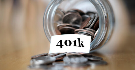 Money Jar for Savings and Investment Retirment IRA 401k College Rainy Day