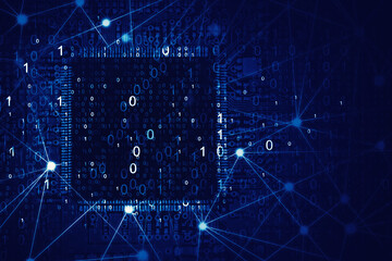 Double exposure of processor and microchip