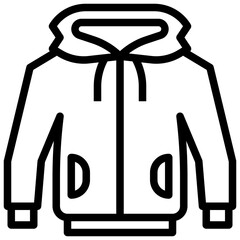 hoody1 outline icon