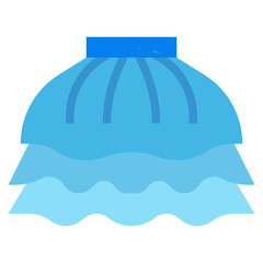 SKIRT2 flat icon