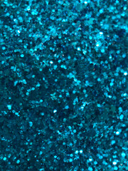 blue glitter background