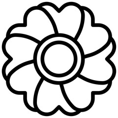 FLOWER25 line icon