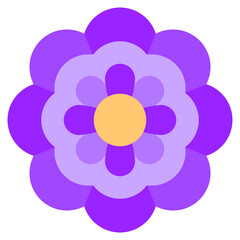 FLOWER14 flat icon