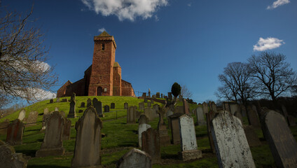 St Vigeans medieval church near Arbroath in Scotland
