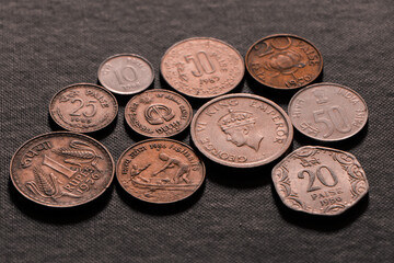 old Indian coins