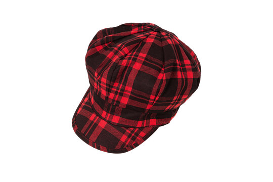 beret isolated on white