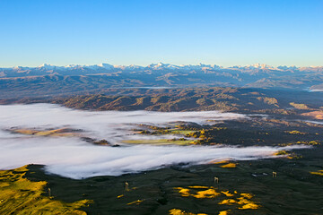 Panorama of the Main Caucasian ridge