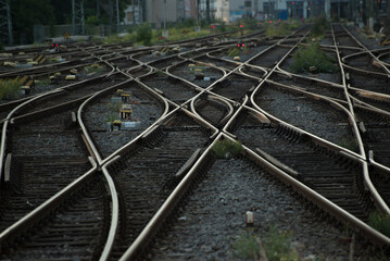 Bahngleise am Kölner Hauptbahnhof  © Norbert Frommelt