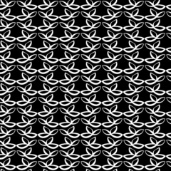 Seamless vector pattern with leaves 