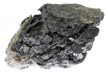 nickelskutterudite from Schlema, Germany isolated on white background