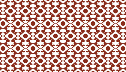 Obraz premium Aesthetic seamless pattern. Ethnic motif design. Minimalist pattern design