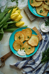 deruny ukraińskie placki ziemniaczane