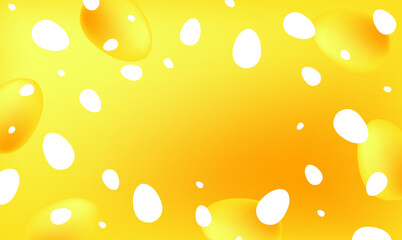 happy easter day egg wallpaper background vector holiday event drawing cartoon logo flat template