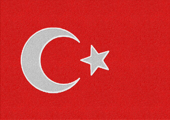 country flag turkey texture