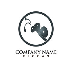 ilustration vector graphic of butterfly