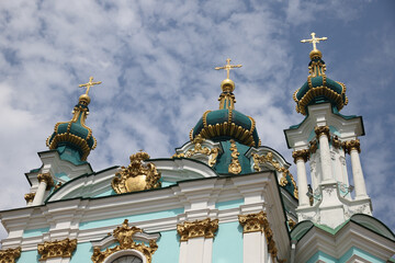 St Andrews Church in Kiev, Ukraine