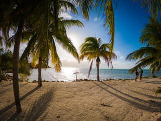 Obraz na płótnie Canvas Playa del caribe en México
