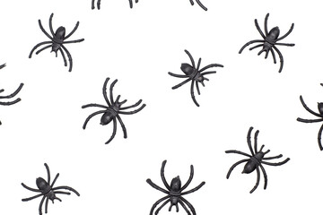 halloween decor plastic spider toy