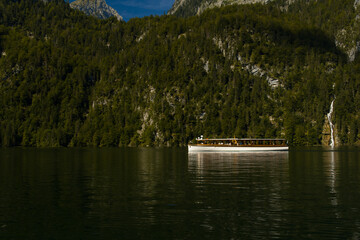 Elektroboot auf dem K&ouml;nigssee
