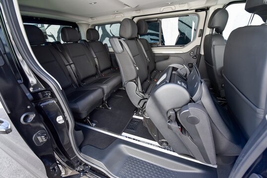 Renault Trafic SpaceClass. Cabin interior variability. 10-01-2021, Prague, Czech Republic.