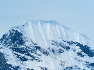 Stunning icy landscapes along Wilhelmina Bay, Antarctic Peninsula, Antarctica