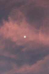 clouds at sunset