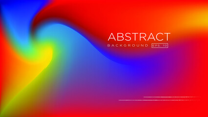 Abstract Rainbow Background for Website Mobile Desktop