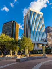 Downtown Tucson Arizona skylines