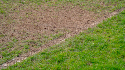 Grassroots goal mouth