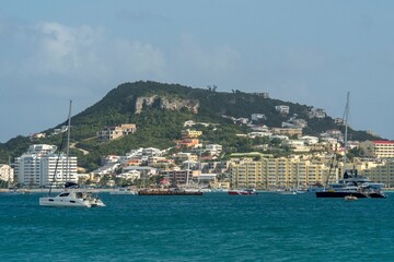 Naklejka premium Sunny Simpson Bay