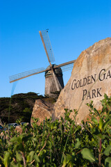 Windmill at Golden gate Park, San Francisco, California