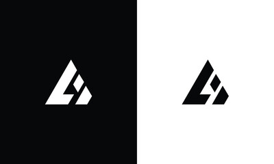 Alphabet letters Initials Monogram logo LI, Ai - obrazy, fototapety, plakaty