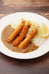 エビフライカレー