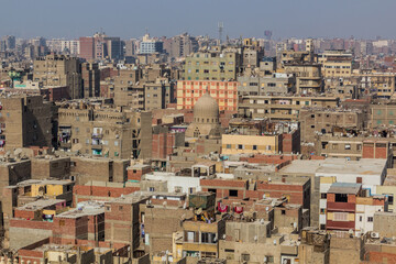 View of Cairo skyline, Egypt