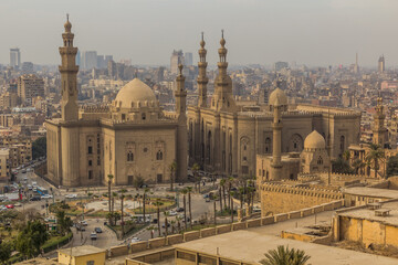 Mosque-Madrasa of Sultan Hassan in Cairo, Egypt