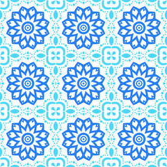seamless pattern with flowers