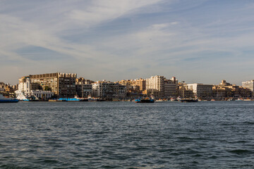 Skyline of Port Said, Egypt