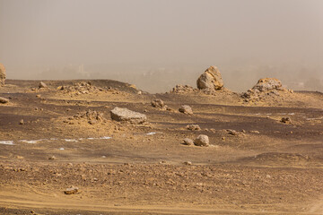 Fototapeta na wymiar Desert near Bahariya oasis, Egypt